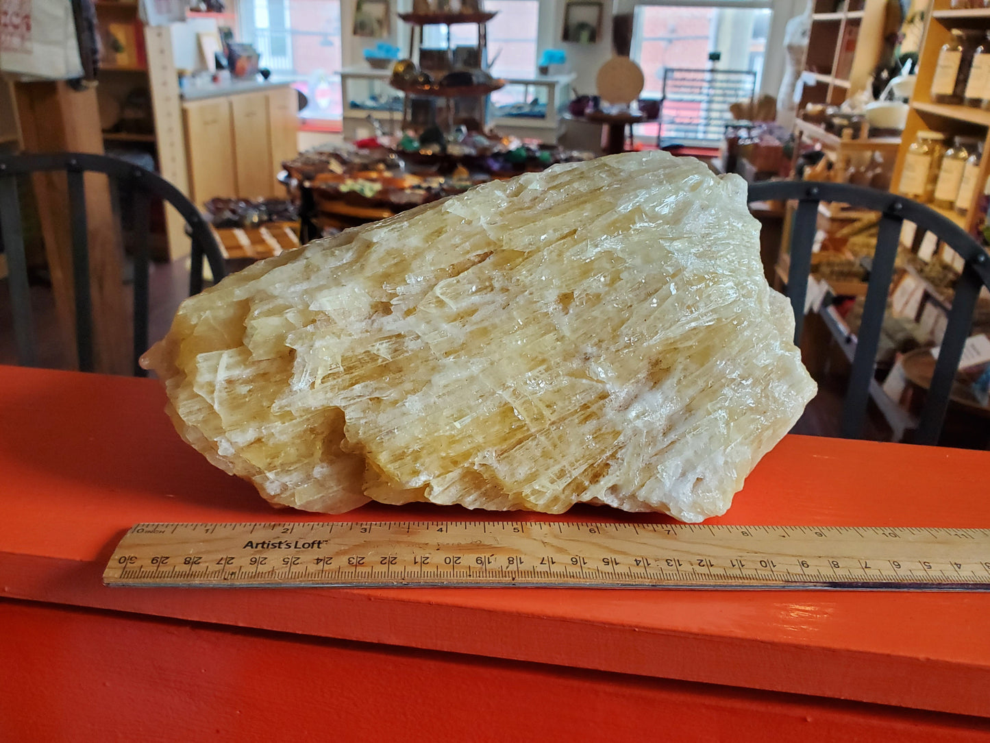 Golden Calcite Specimen