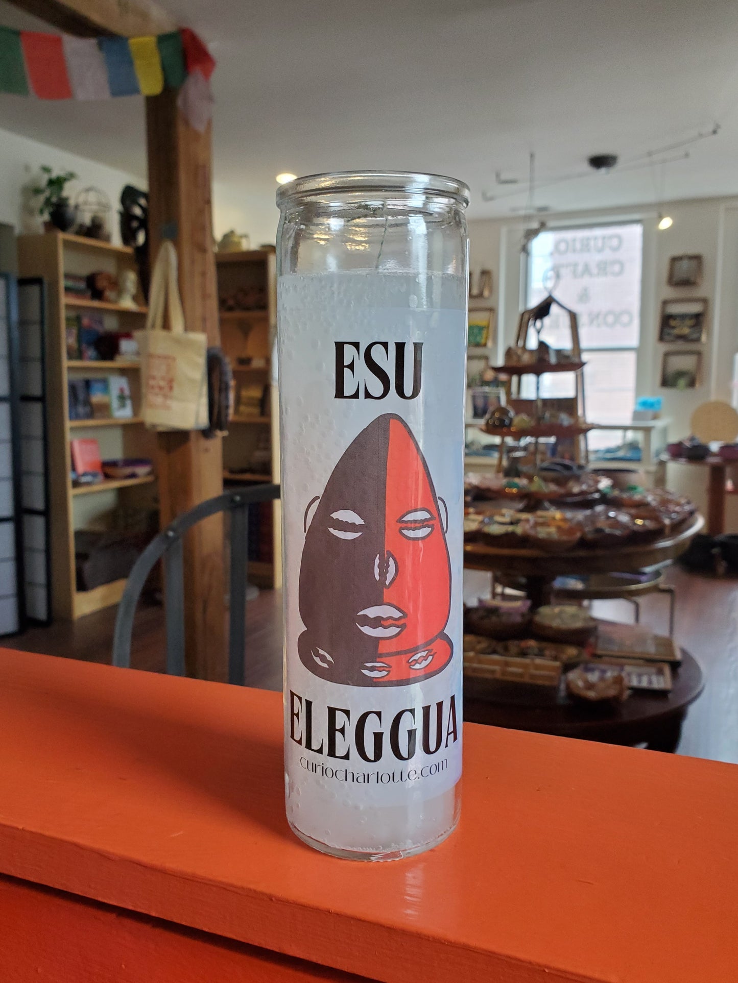 Curio Glass Enclosed Candle
