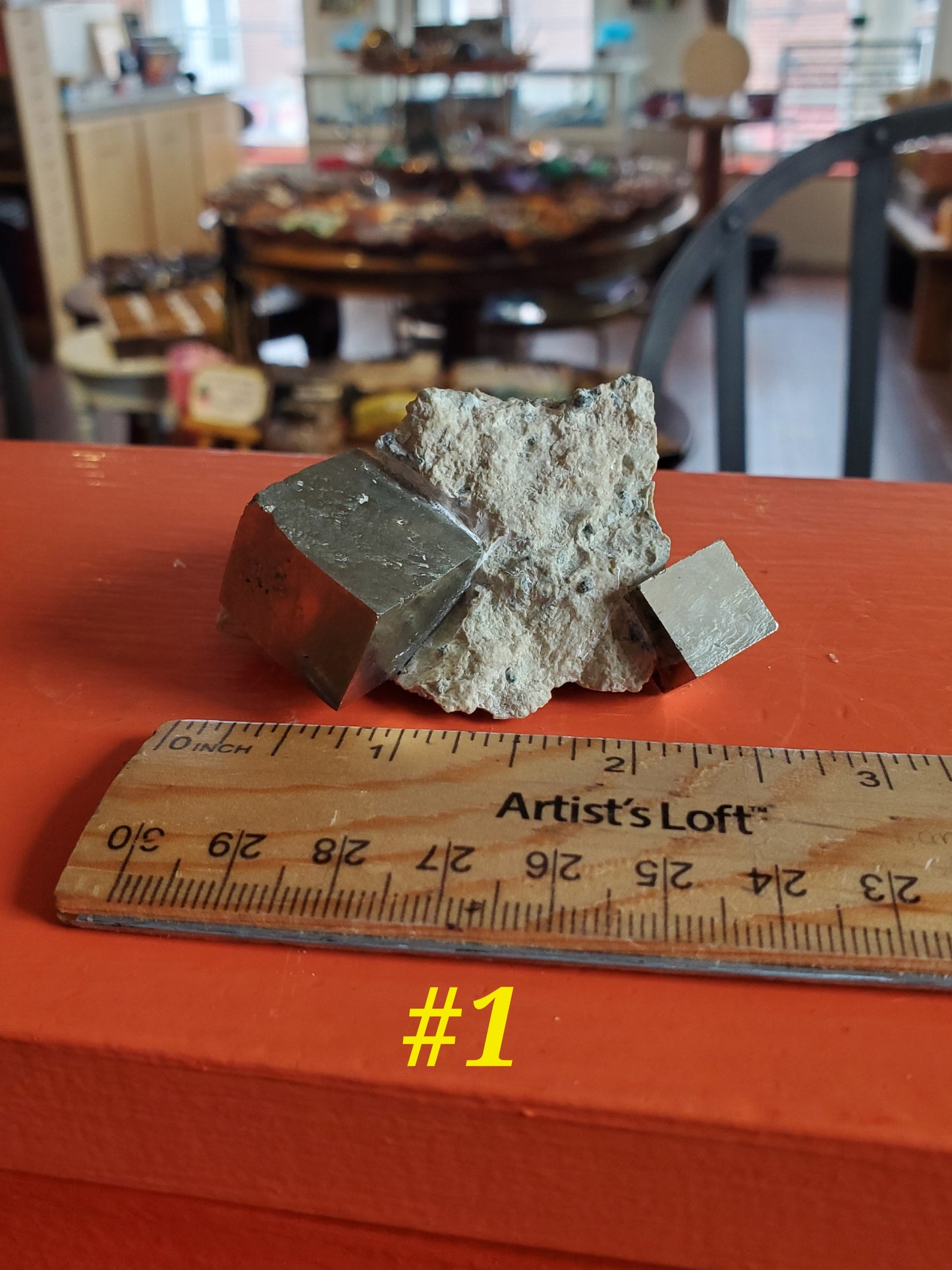 Pyrite in Matrix