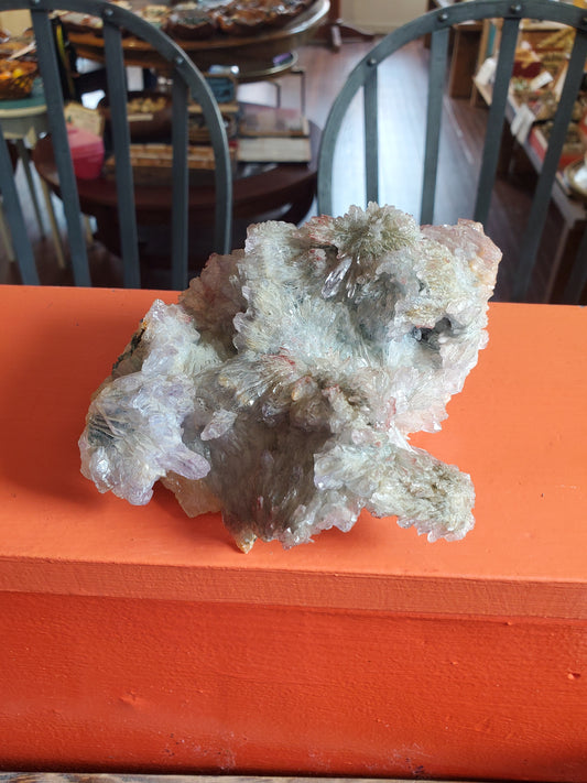 Fluorite Malachite Specimen