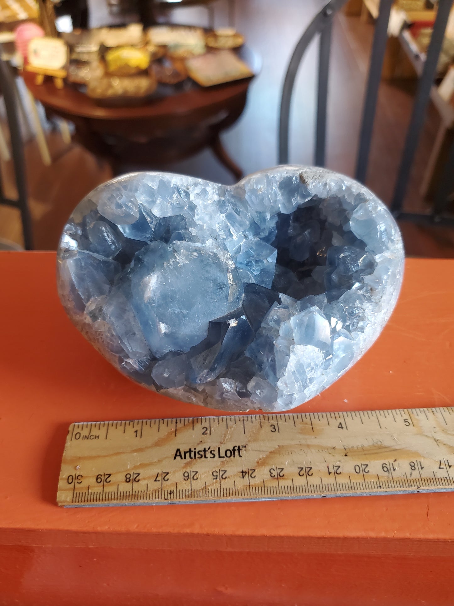 Celestite Heart