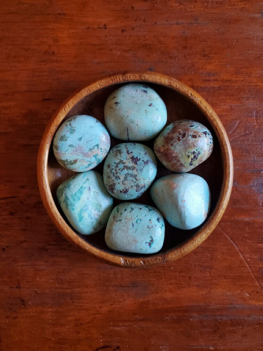 Peruvian Turquoise- tumbled