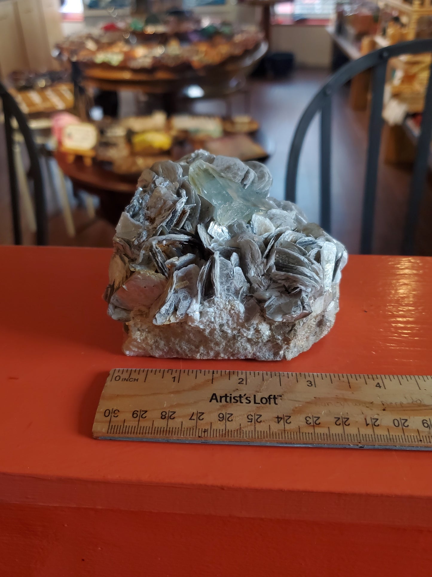 Aquamarine & Muscovite