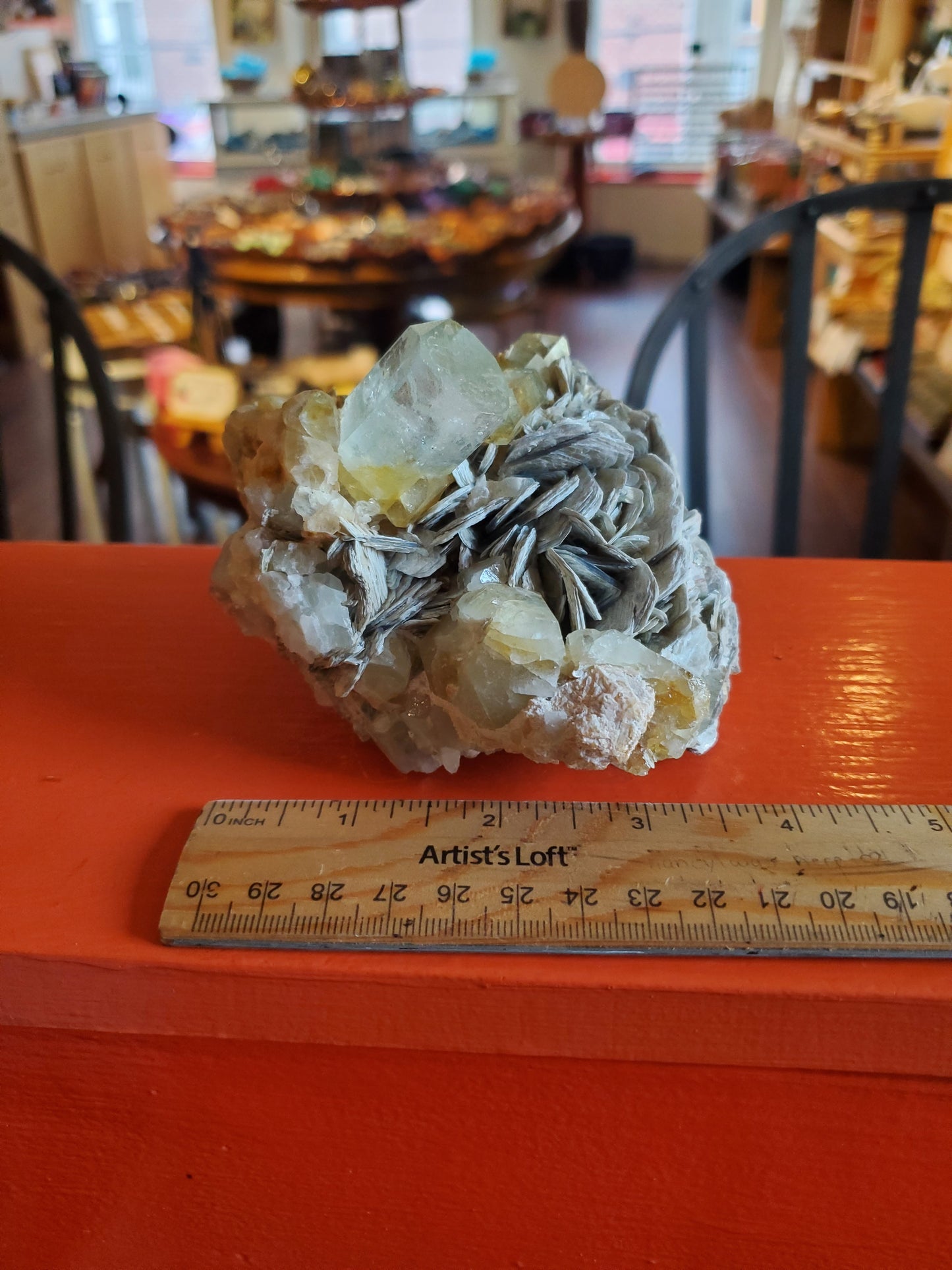 Aquamarine & Muscovite