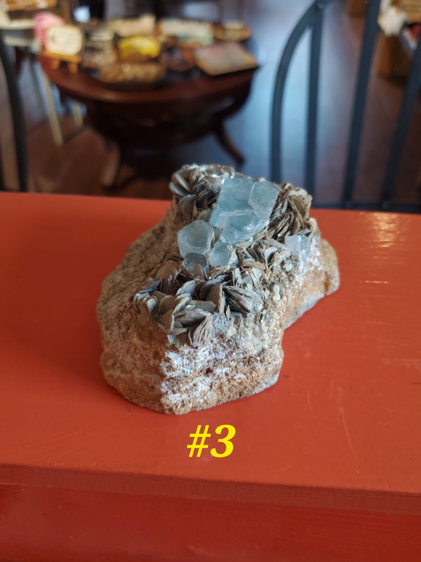 Aquamarine & Muscovite