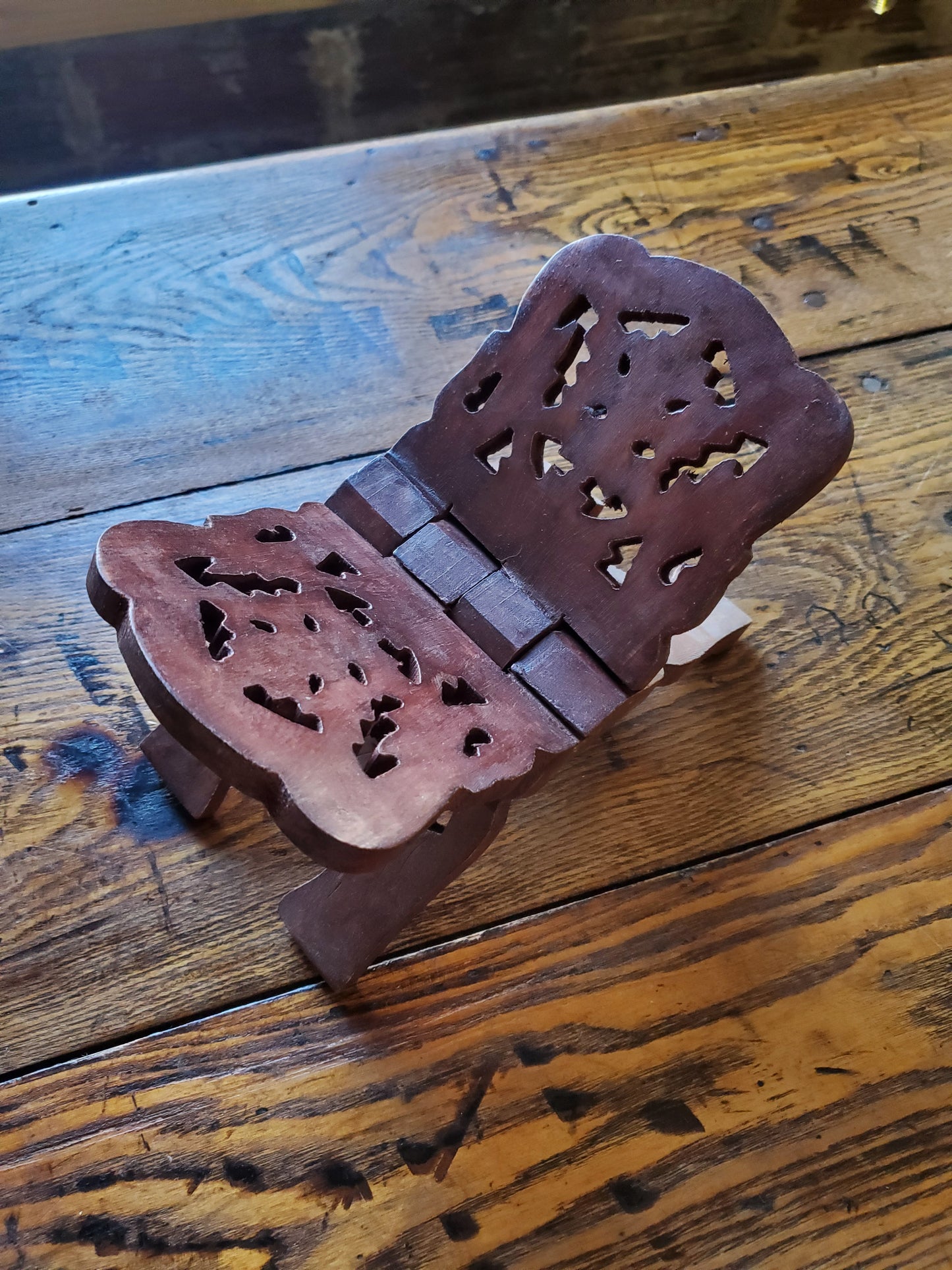 Wooden Book Stand