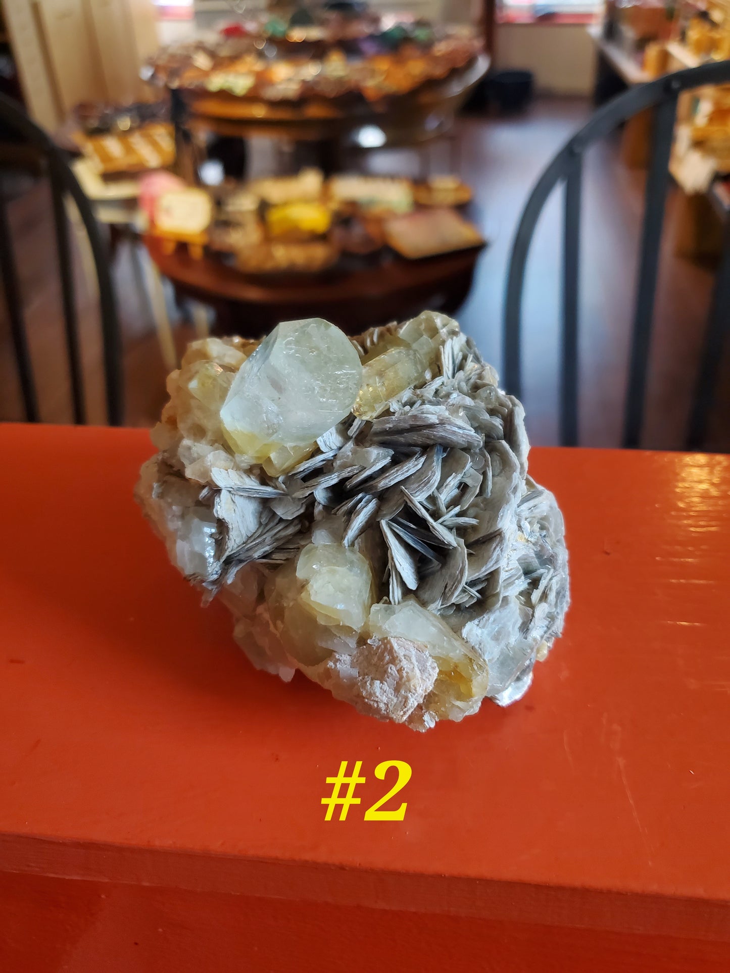 Aquamarine & Muscovite