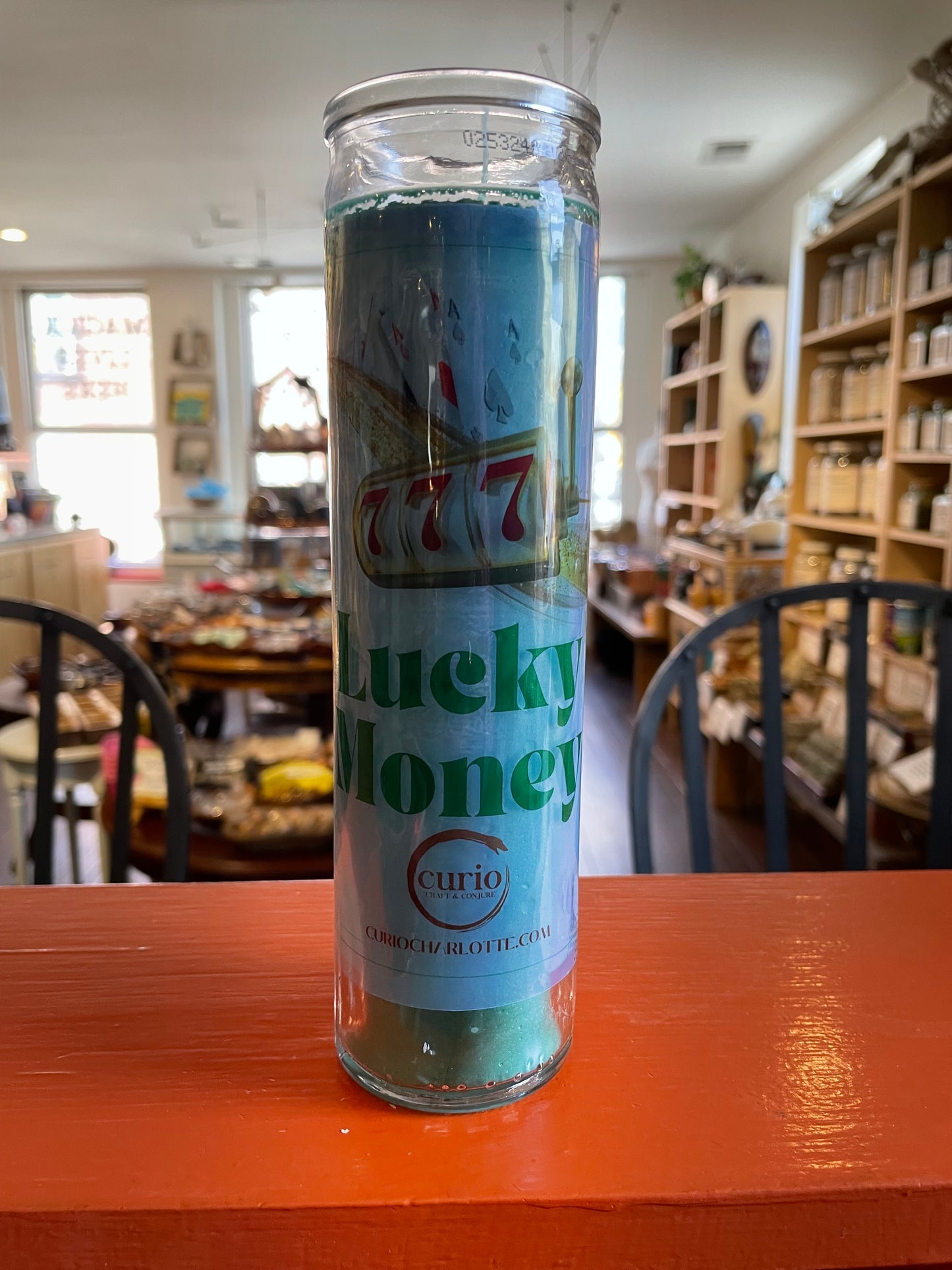 Curio Glass Enclosed Candle