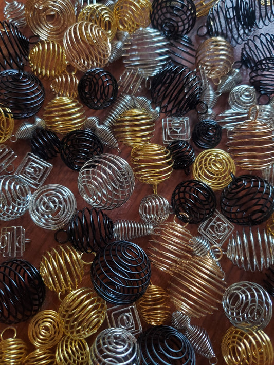 Crystal Cages - Sold Individually