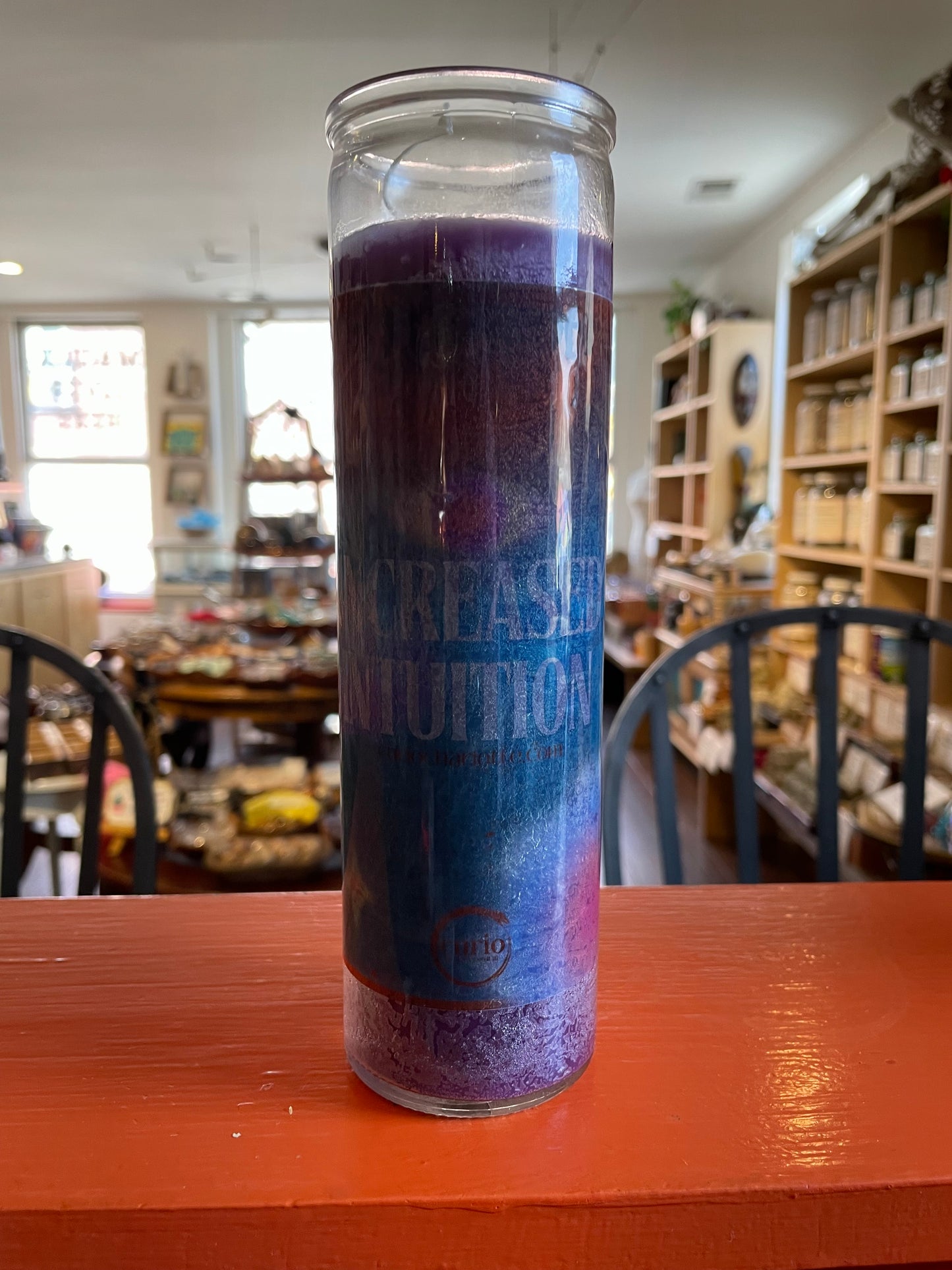 Curio Glass Enclosed Candle