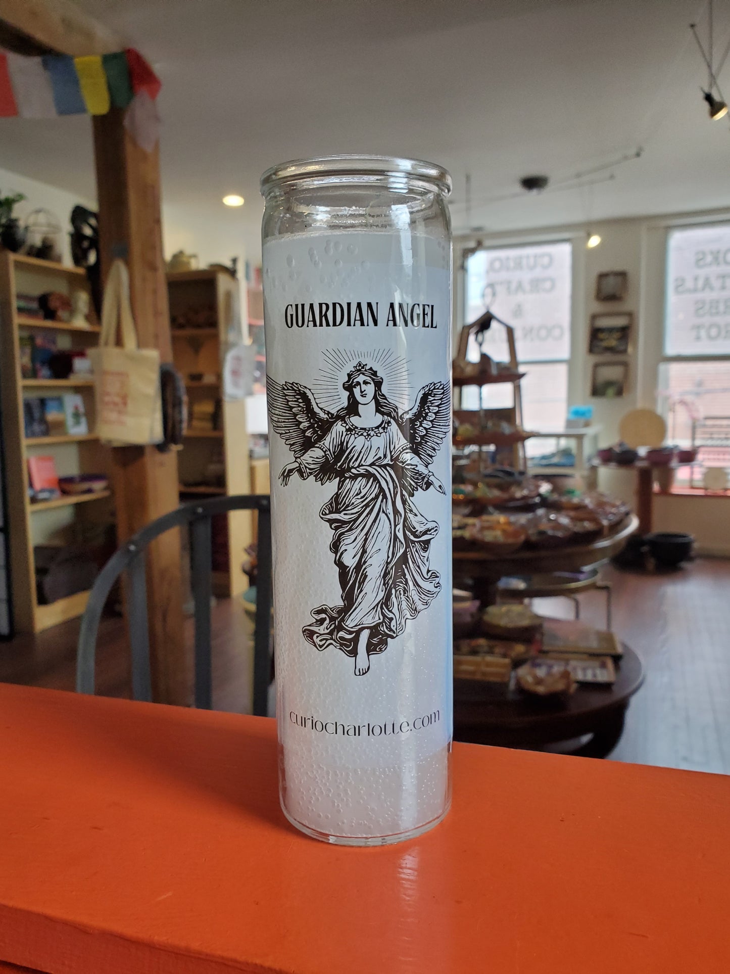 Curio Glass Enclosed Candle