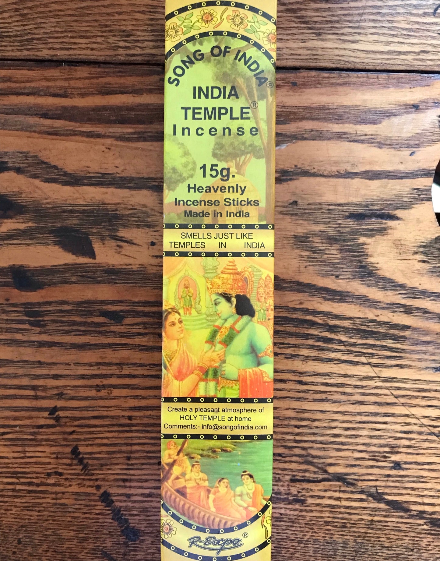 India Temple Incense