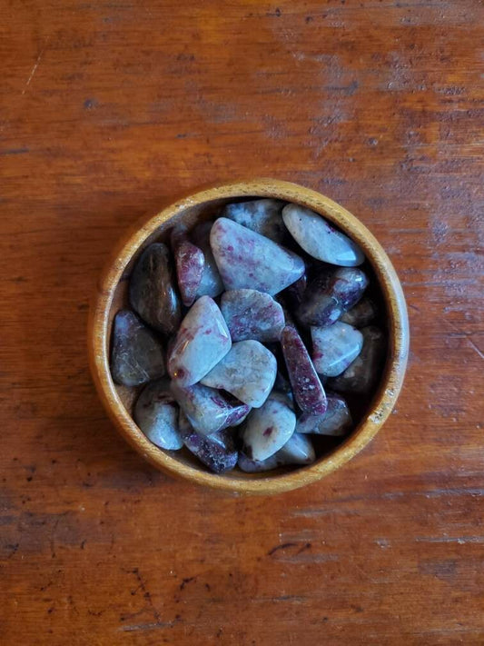 Pink Tourmaline- Tumbled