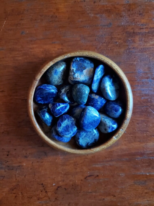 Sodalite-tumbled