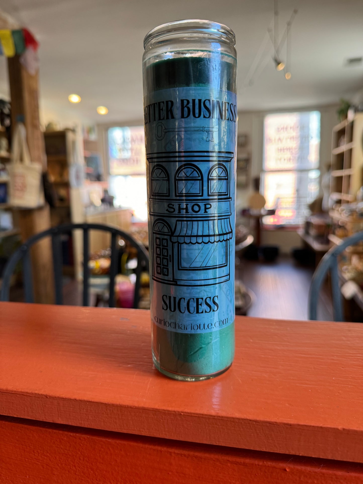 Curio Glass Enclosed Candle