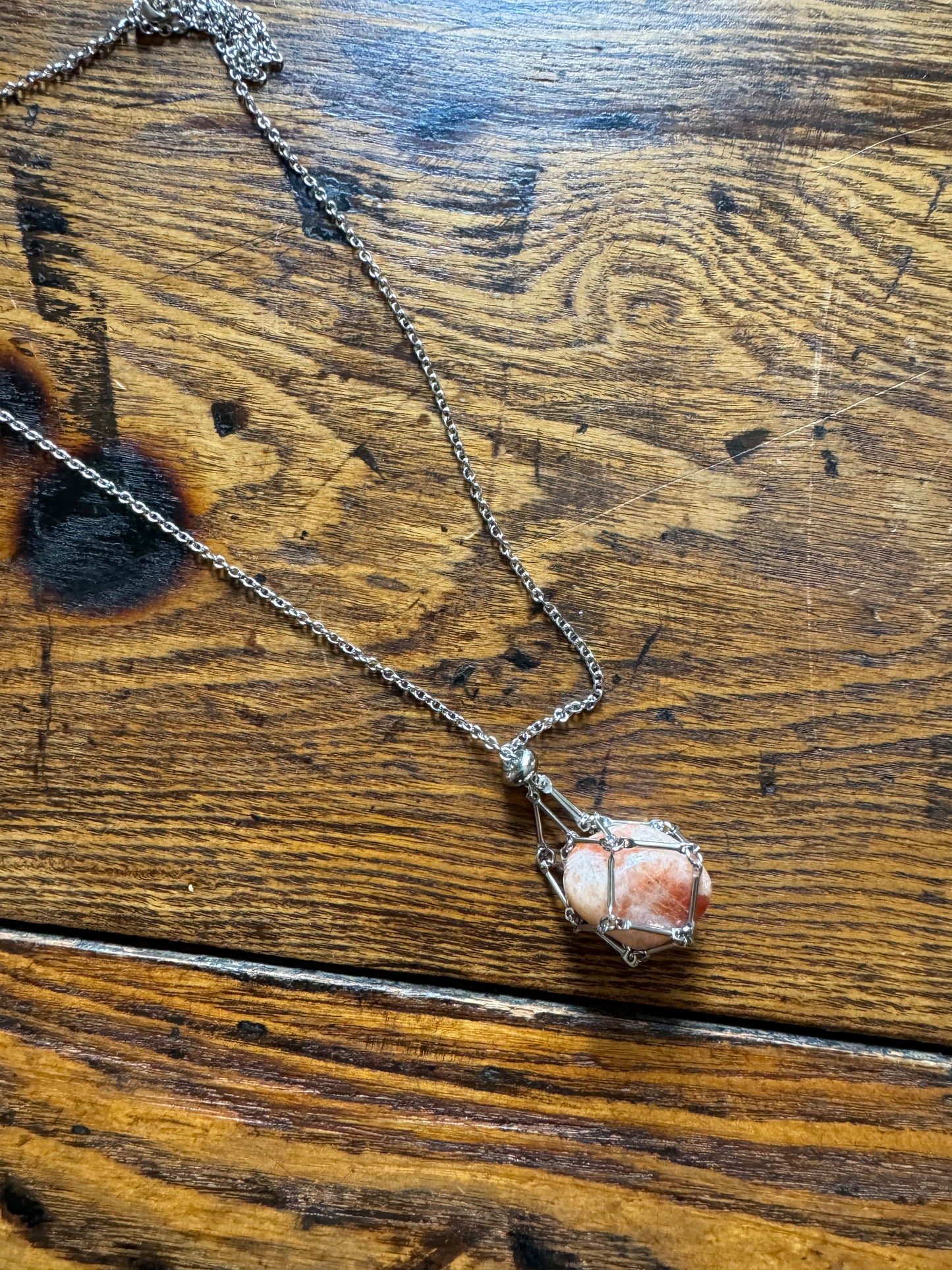 Stainless Steel Net Necklace