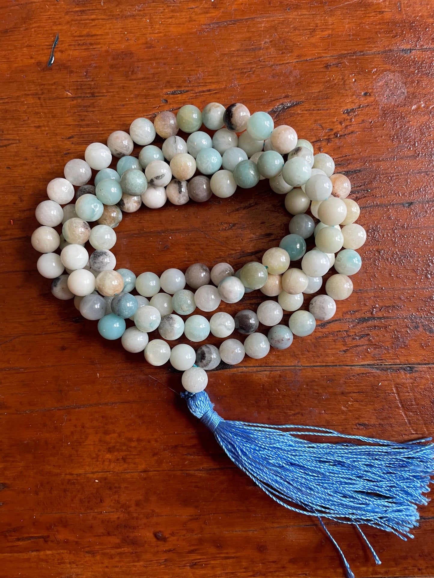 Amazonite Mala