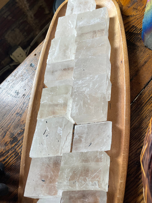 Optical Calcite Rhombus- Natural