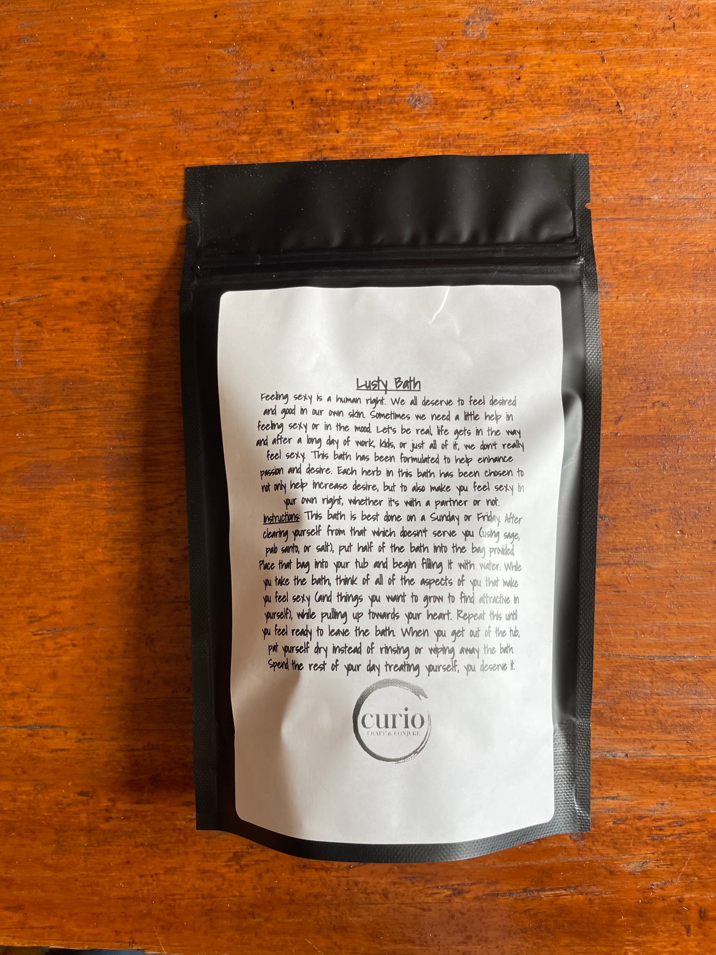 Lusty Herbal Bath - 1/2 oz