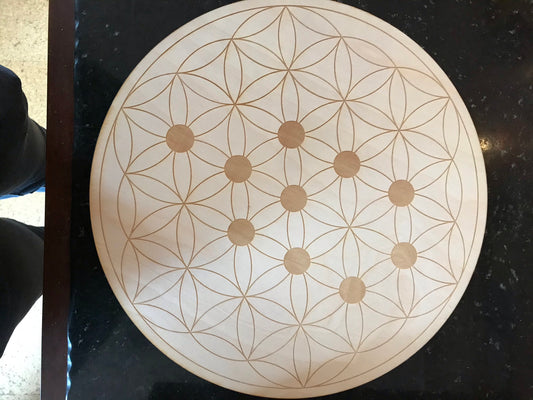 Flower of Life/ Tree of Life Crystal Grid