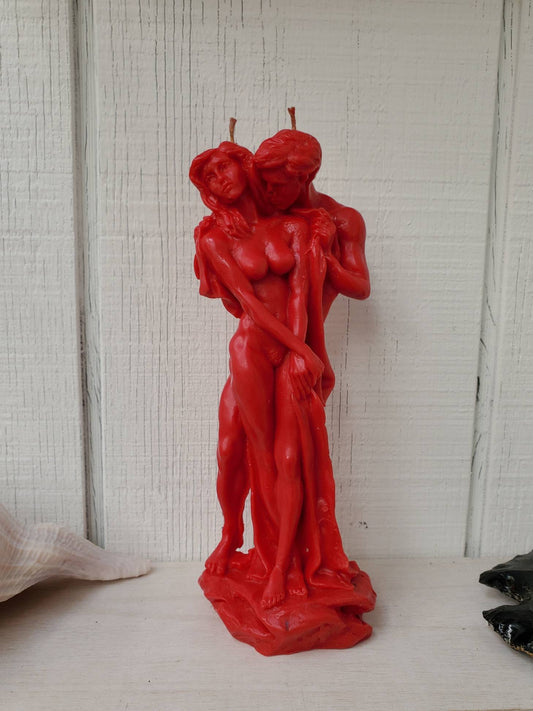 Lovers Embrace Candle