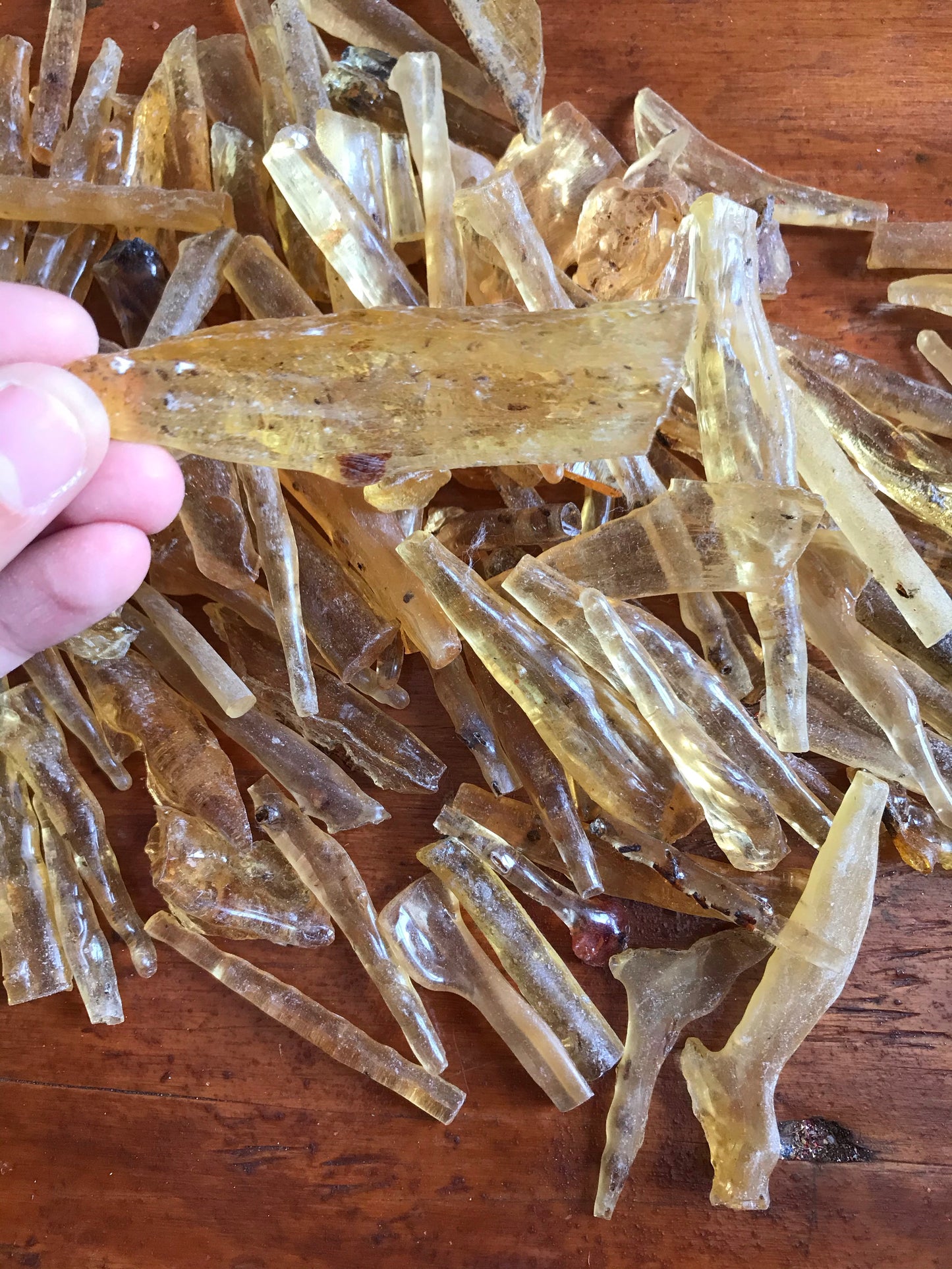 Copal - crystallized