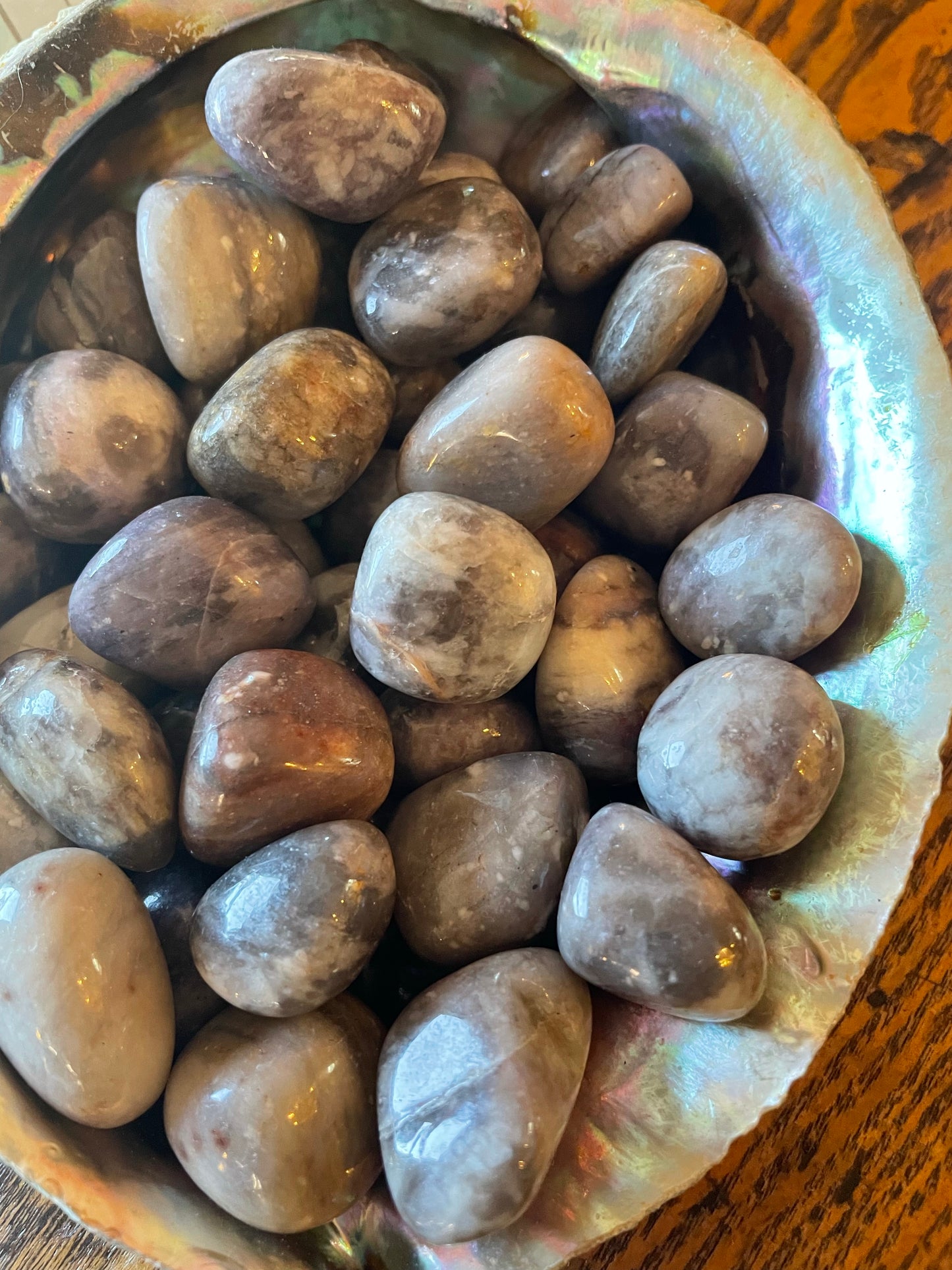 Lepidolite- Tumbled