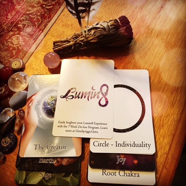 Lumin8 Healing Oracle Deck