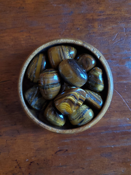 Tiger Eye - Tumbled