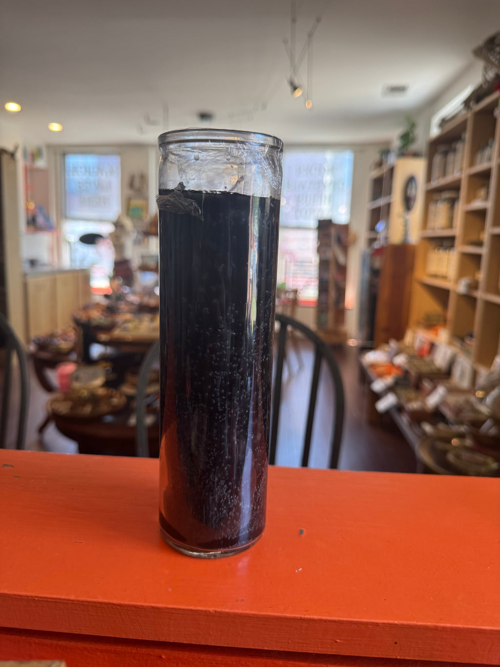 Sample C4 Glass Enclosed 7 Day Candle