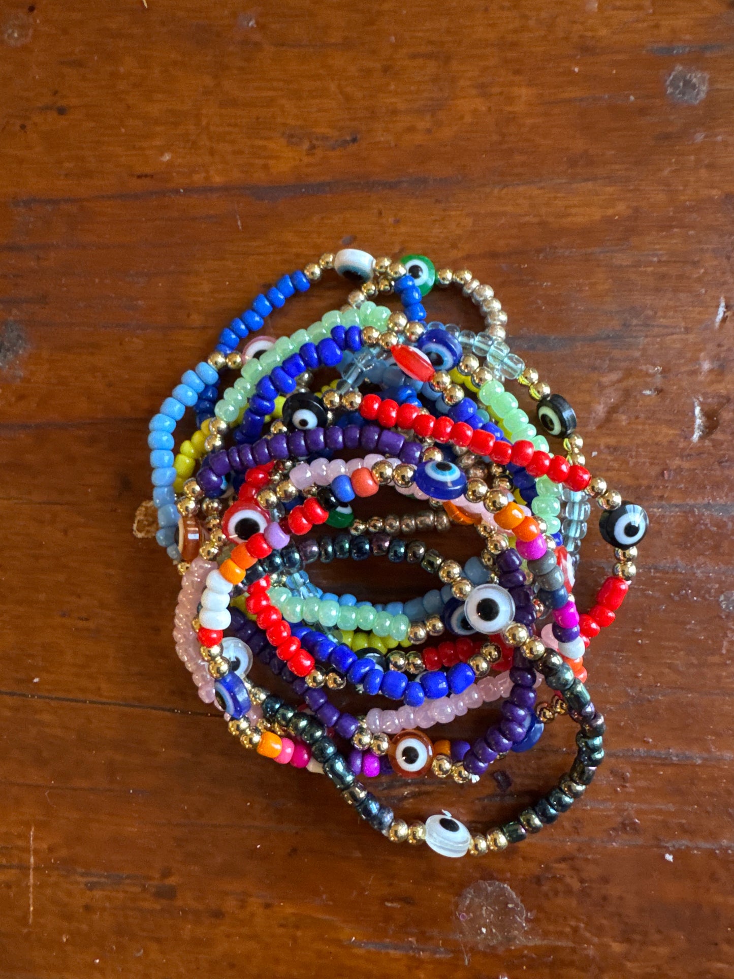 Assorted Evil Eye Bracelets - Sold Individually