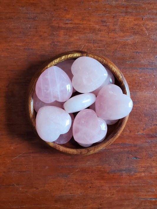 Rose Quartz Heart