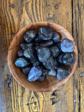 Lepidolite - tumbled- darker color