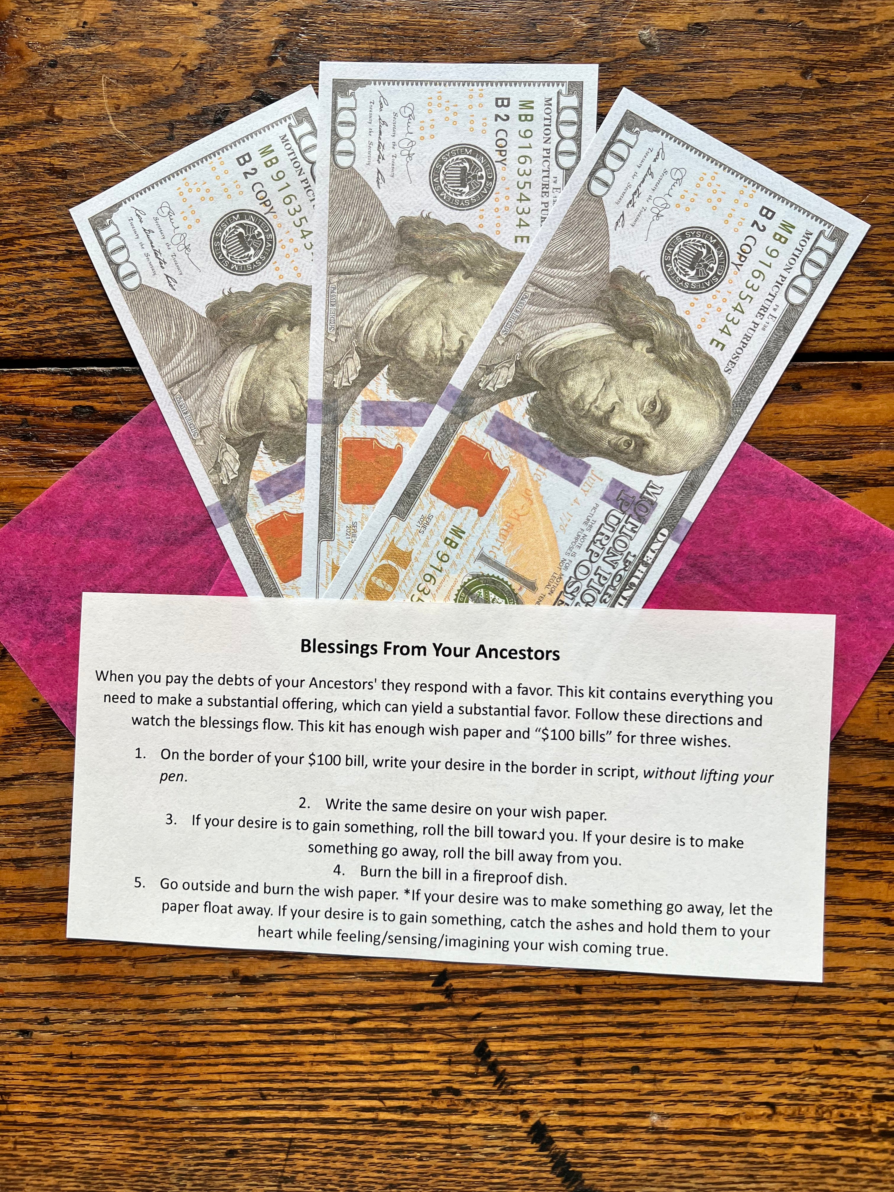 Blessings from Your Ancestors Kit