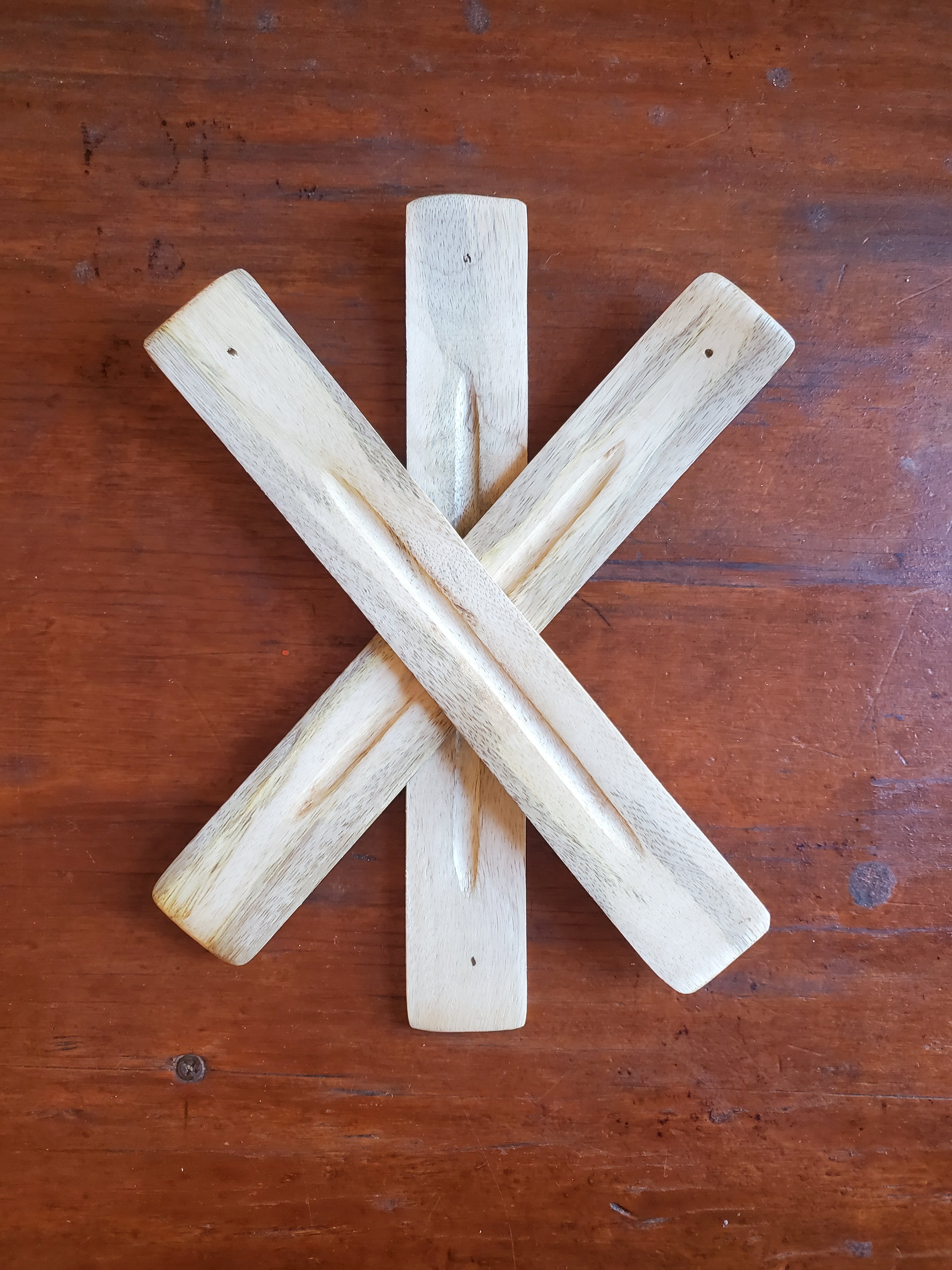 Light Wood Incense Holder