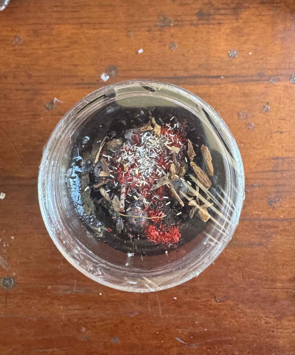 Sample C4 Glass Enclosed 7 Day Candle