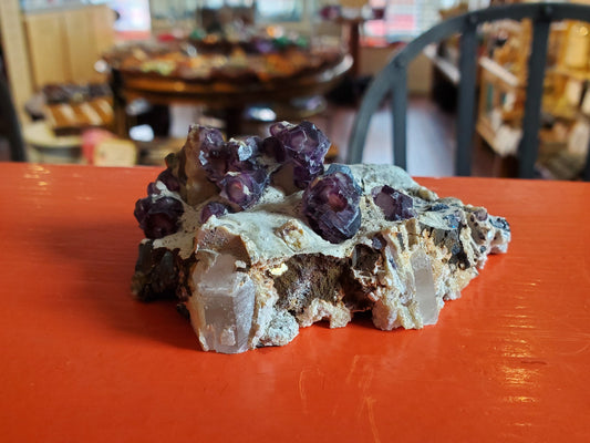 Fluorite, Pyrite, & Quartz Specimen