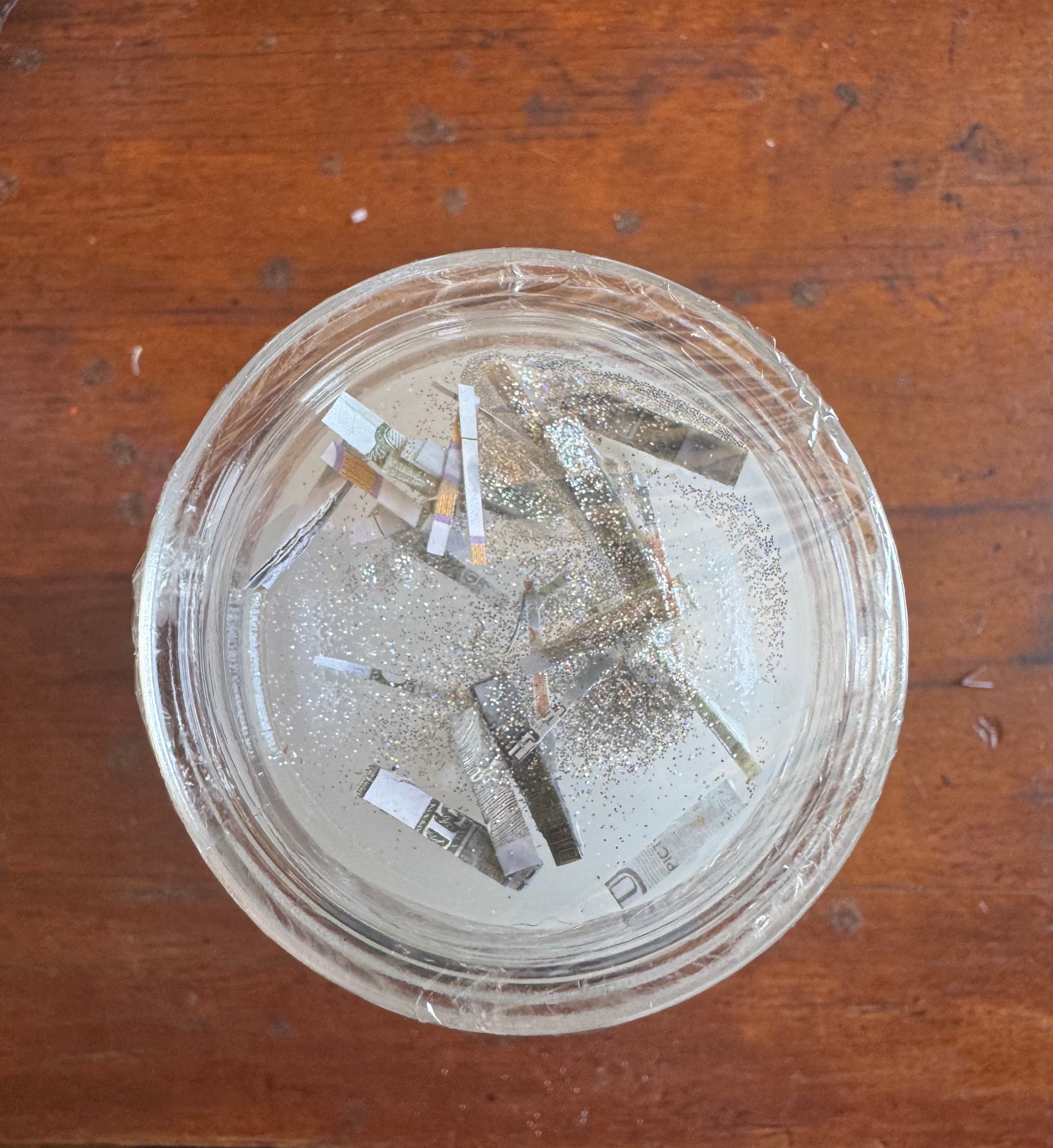 Sample C4 Glass Enclosed 7 Day Candle