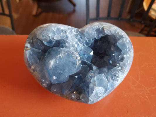 Celestite Heart