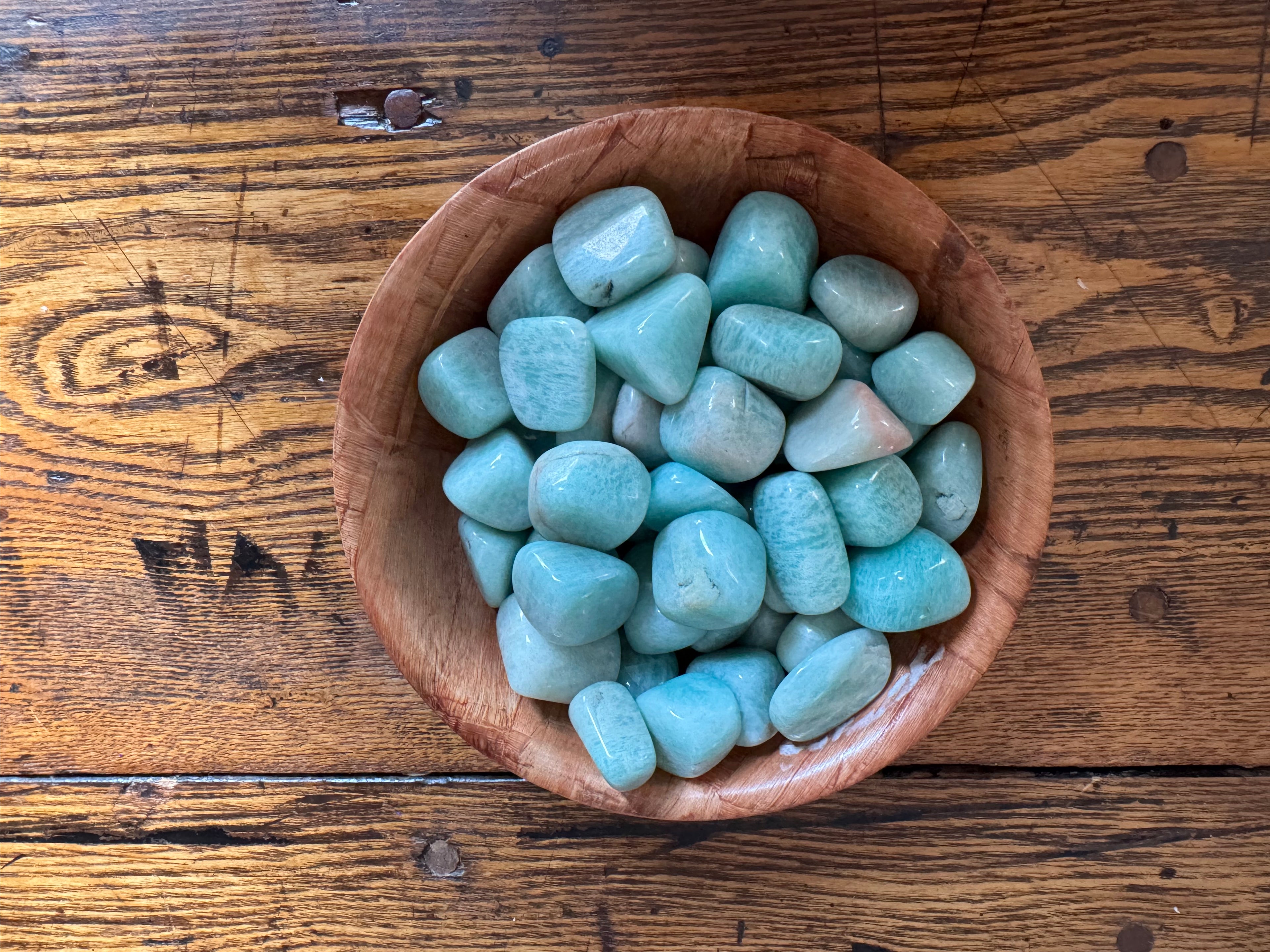 Amazonite- tumbled
