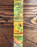 India Temple Incense