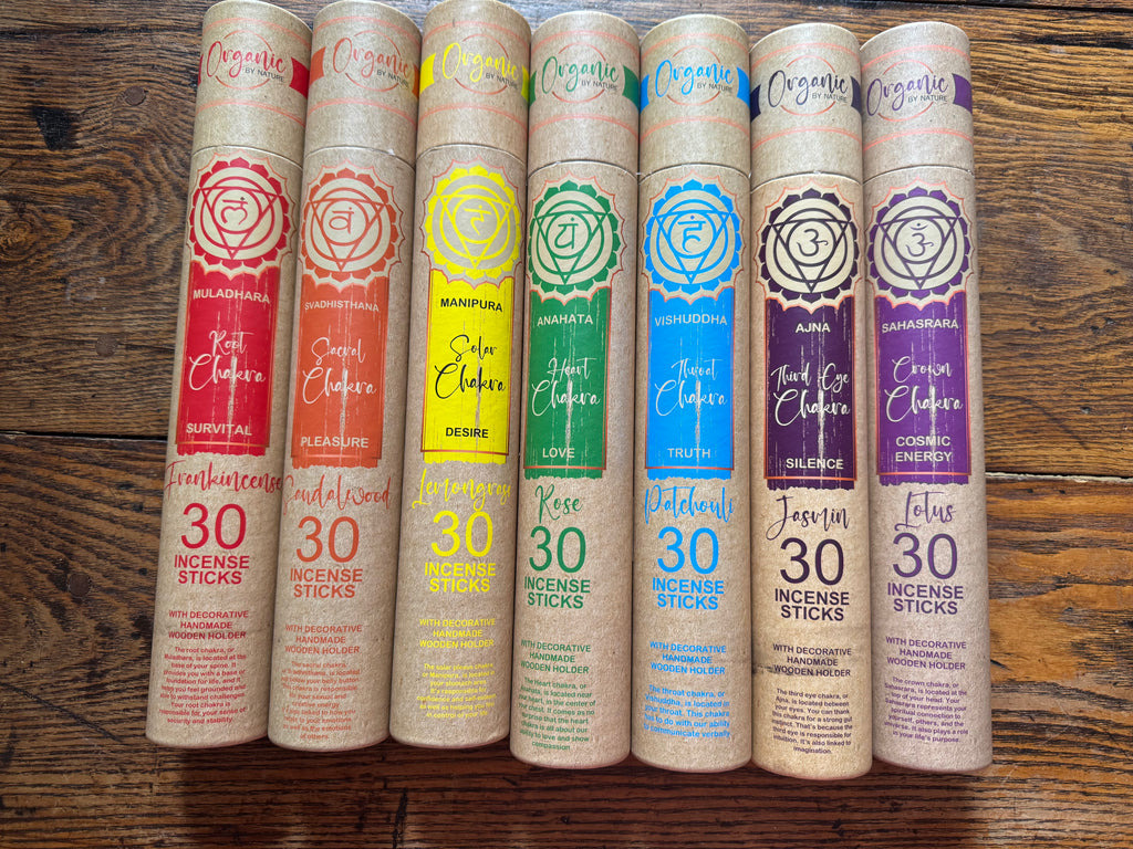 Organic By Nature Chakra Incense