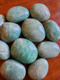 Amazonite Palm Stone