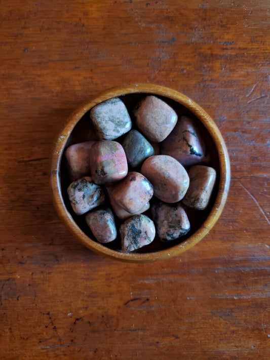 Rhodonite - tumbled