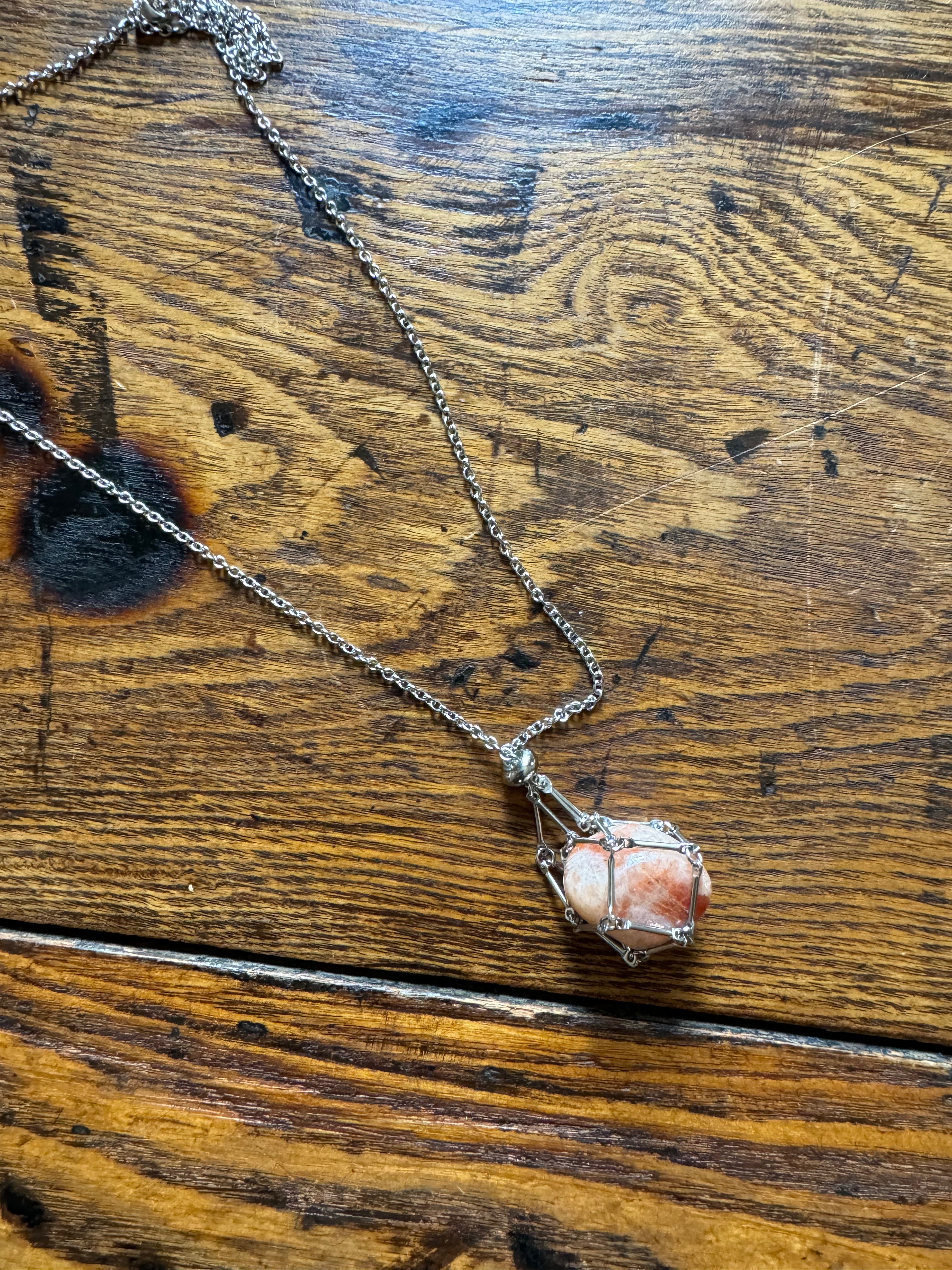 Stainless Steel Net Necklace