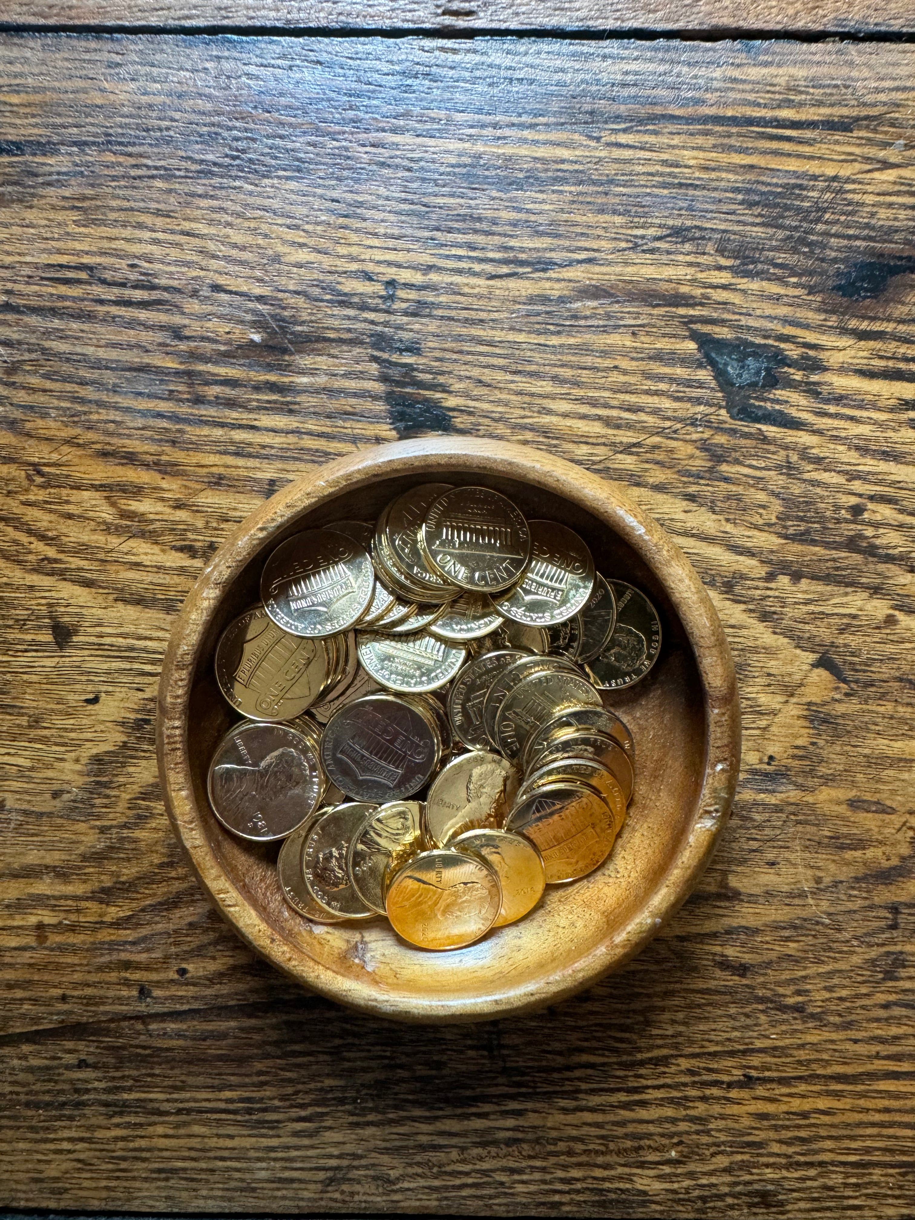 24K Gold Plated Penny