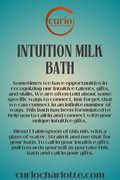 Spiritual Milk Bath