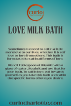 Spiritual Milk Bath