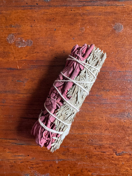 White Sage, Blue Sage, & Dragon’s Blood Bundle- 4”
