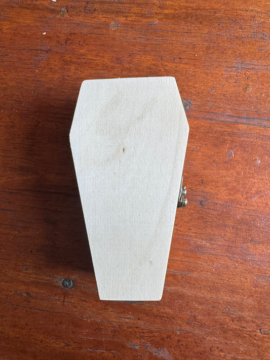 Pine Coffin Box